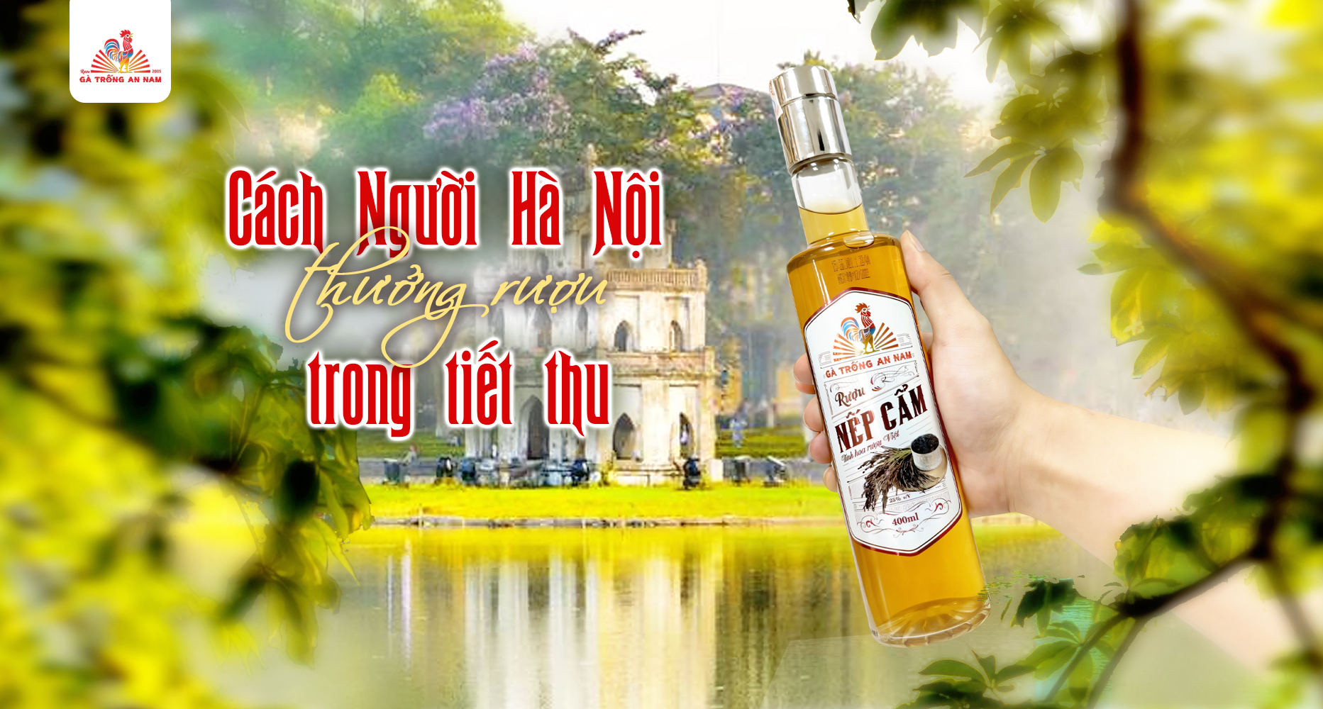 Cách người Hà Nội thưởng rượu trong tiết thu