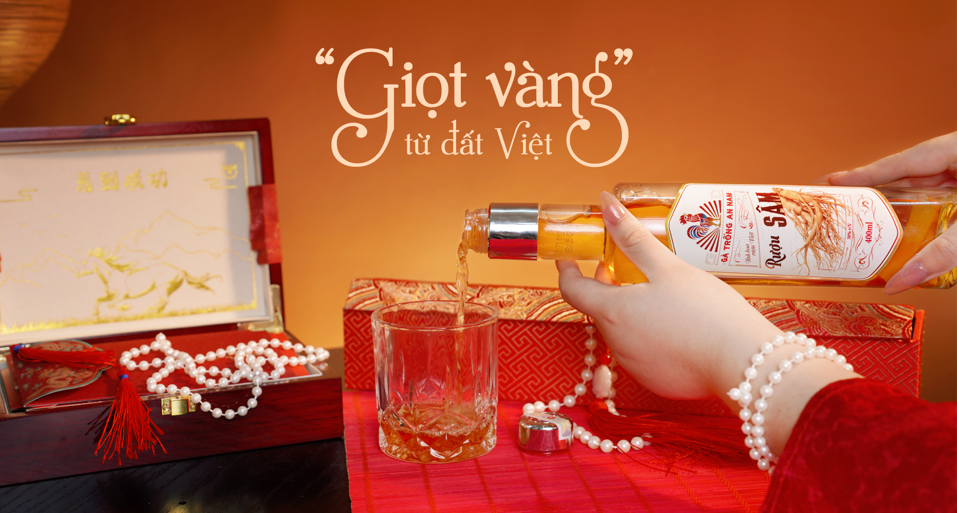 Rượu Sâm Gà Trống An Nam – “Giọt vàng” từ đất Việt