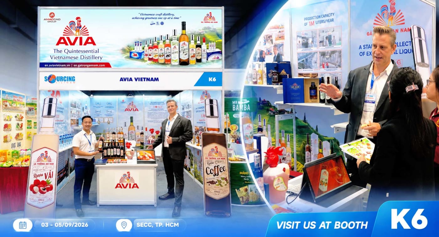 AVIA sẵn sàng tiếp đón các Quý đối tác tại Vietnam International Sourcing Expo 2026 - Gian hàng K6